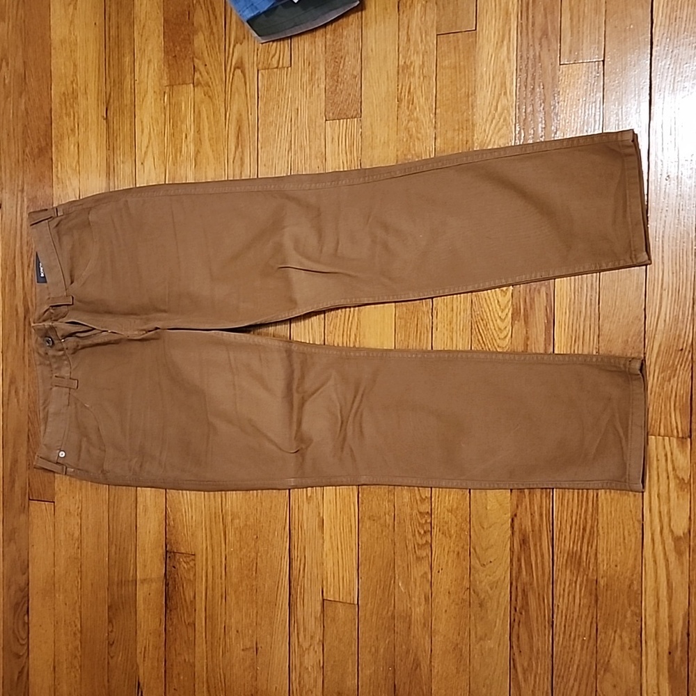 Tan Bonobos cords in size 33x30, tailored fit